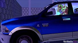 Umm, so we meet again... this 3D hentai ladyboy is drivin’ me crazy!