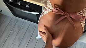 Satisfy your cravings with homemade tits and cum cake