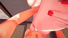 Chiori fucking hard in genshin impact pov