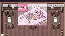 noelle does her best in anime game humiliation part 5