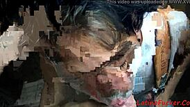 Hidden cam catches gay men fucking for money, sucking cocks and swallowing bareback outdoors