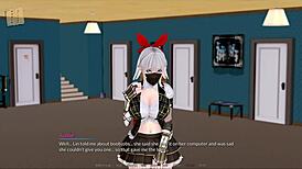 Harem Hotel 90 - The Anime Game Continues With More Adventures