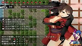 watch kunoichi peony fight and get groped in this hentai