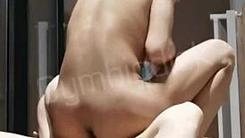 Hey, wanna see this gym hunk blow and ride bareback hard?