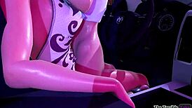 Umm, so we meet again... this 3D hentai ladyboy is drivin’ me crazy!