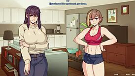 amy meets special roommate and shares steamy shower - benefitship