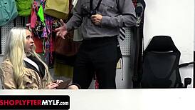 Naomi seems sweet, but she’s a sneaky shoplifter caught red-handed!