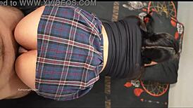 oops, wrong hole! i drilled a student’s butt and recorded it all.