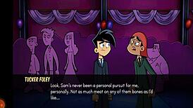 Amity Park foursome dancing night with creampie