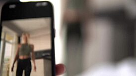 In the Morning, I Fucked a Blonde Athlete with Short Hair