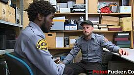 Man, those sexually suppressed gay officers are banging hard in prison