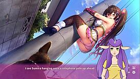 In Ninnin Days Part 2, 'show me those ninja panties?'