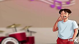 SummertimeSaga flirts with a flute. I'll show my mouth skills in E1 10!