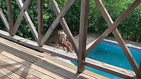 while my wife tans, i cheat with my sister-in-law in the garden