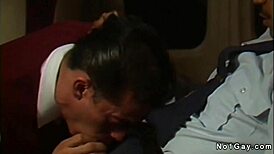 man, i’m lovin this gay interracial threesome on flight, so hot