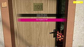 Cute teen in sexy outfit gets mature big tits action in Rosewater Manor 91