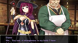 Welcome to the Adventurer’s Inn with Diane the Mage in this Eroge game!