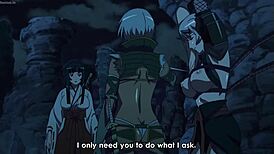 Who are the anime queens in this exiled virgin compilation?