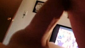 I Shove His Huge Cock In My Tight Pussy