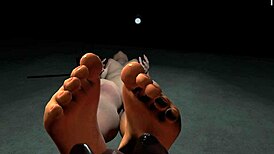 Giant Women Ask, 'Do You Want to Cum on Our Huge Tits?' in Hentai