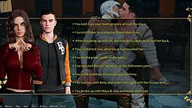 being a dik 253 chick route with sexy big tits outfit 😏