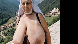 Beautiful women of a certain age in sexy costumes