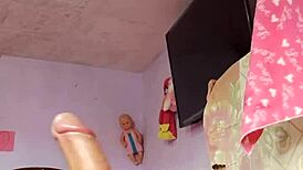 I jerked off in my step mother-in-law's room