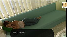 Halfway house 23 with big tits in 3d porn