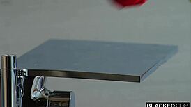 Dreamgirl Kimmy splits on BBC for interracial deepthroat and creampie action. Her bf loves it!