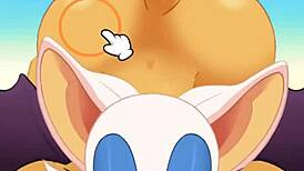 Rouge Sucks Cock Hard and Swallows Cum During Anal Fuck