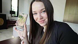 Young Stepmother Shows Stepson Fresh Moves in Bed