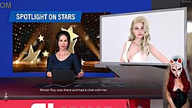 milf grows big tits in cosplay anime