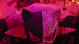 angelg and kuzz get wet in halloween bbw special.