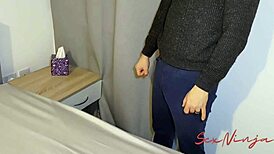 blindfolded wife gets banged by me while husband watches