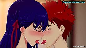 Sakura San in an Intriguing Anime Hentai Adventure Filled with Mystery and Allure.