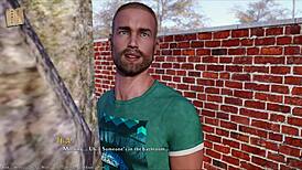 being a dik 253 chick route with sexy big tits outfit 😏