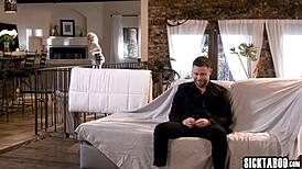 ivy wolfe and seth gamble's first hardcore fucking at home 😍