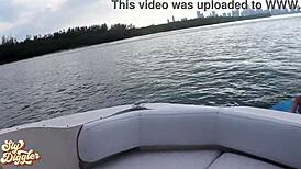 Yo, Miami boat day 2023 with Willow Ryder, Ameena Green, Aria Six was wild af!