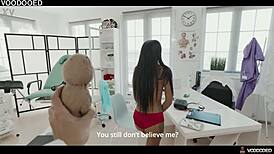 Lesbian Domination Session Turns Patient into Fingering Trainee