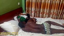 My wife's friend gets a sweet fuck at home.