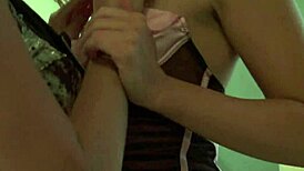 Madison Ivy hides titty fucking from stepdaddy with cumshot