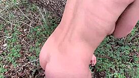 Hot sex at a rest stop got me soaked! 💦