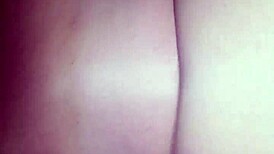 BBW milf enjoys taking a huge dildo in her big ass.