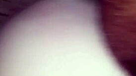 BBW milf enjoys taking a huge dildo in her big ass.