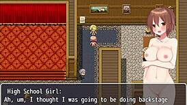 girl ends up naked in another world