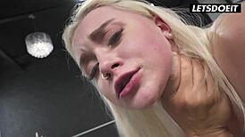 Teen 18+ Marilyn Sugar with big ass gets dominated by huge cock. Her limit tested hard.