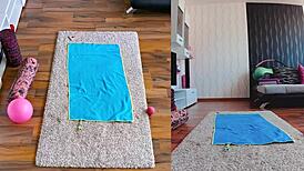 Dual cam naked workout uncensored - get ready for wild moves