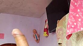 I jerked off in my step mother-in-law's room