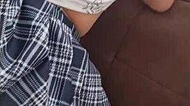 My English teacher teaches me perfectly