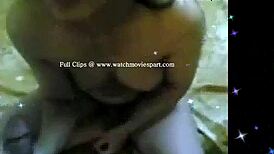 Round ass on webcam with couple blowjob and facial.